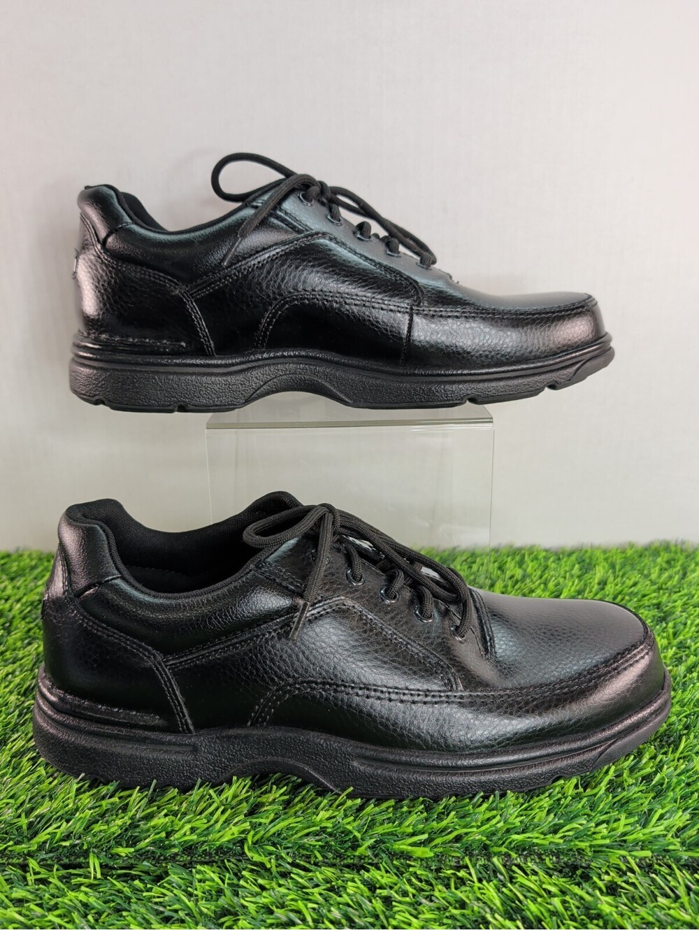 Rockport Ridgefield Eureka Lace Up Casual Walking Shoes Mens 10.5 XW Black